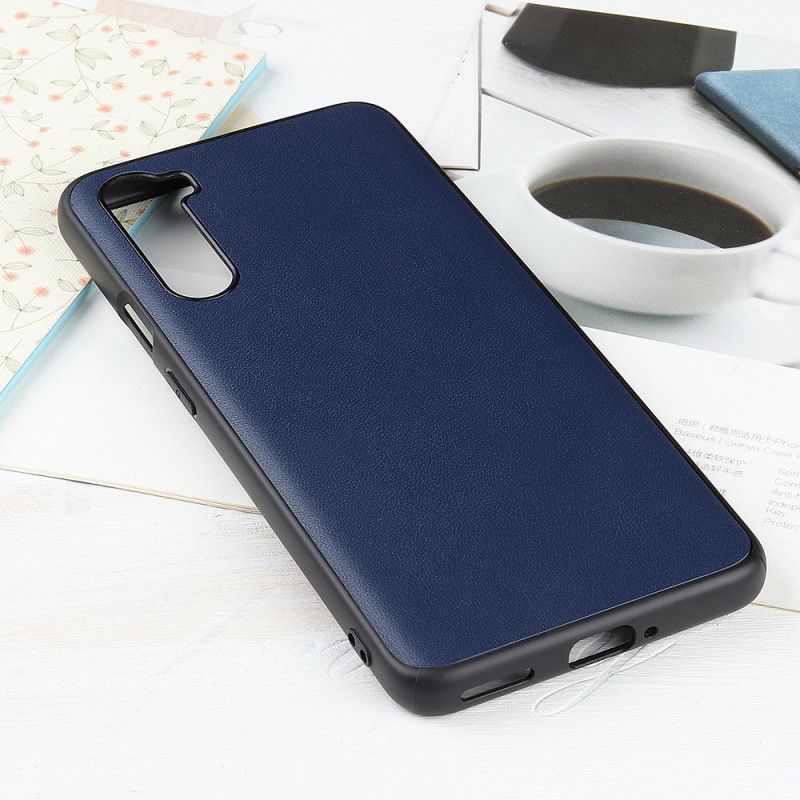 Cover Hoesje OnePlus Nord Groen Zwart Telefoonhoesje Echt Zakelijk Leer