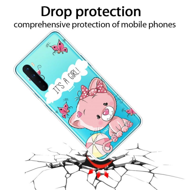 Cover Hoesje OnePlus Nord Telefoonhoesje Het Is Een Meisje