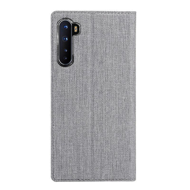 Folio-hoesje OnePlus Nord Grijs Zwart Getextureerde Vili Dmx