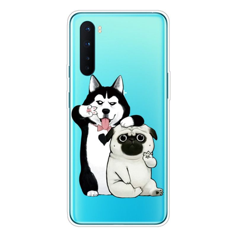 Hoesje OnePlus Nord Grappige Honden