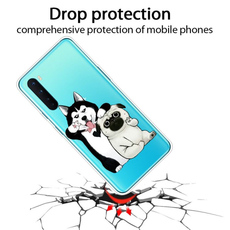 Hoesje OnePlus Nord Grappige Honden