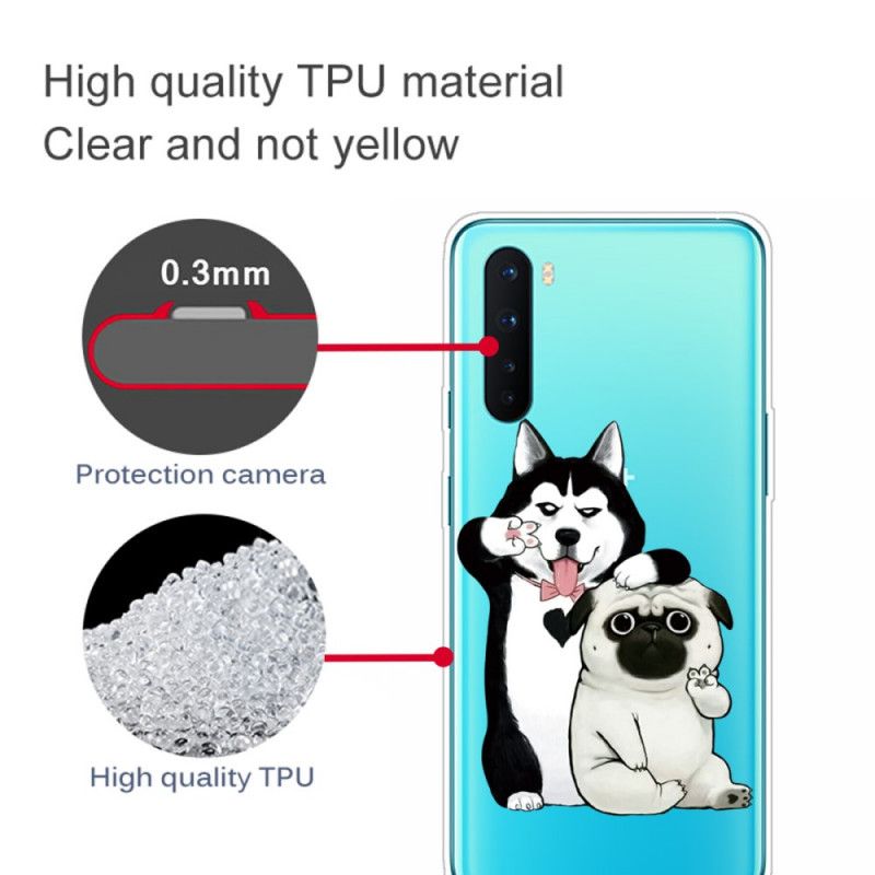 Hoesje OnePlus Nord Grappige Honden