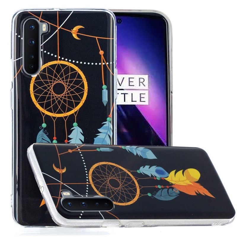 Hoesje OnePlus Nord Telefoonhoesje Unieke Fluorescerende Dromenvanger