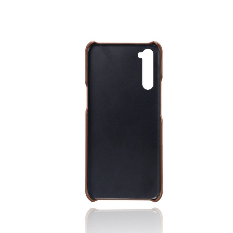 Hoesje voor OnePlus Nord Grijs Zwart Kaarthouder