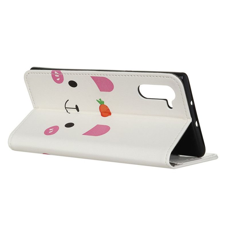 Leren Hoesje voor OnePlus Nord Leuke Cartoon