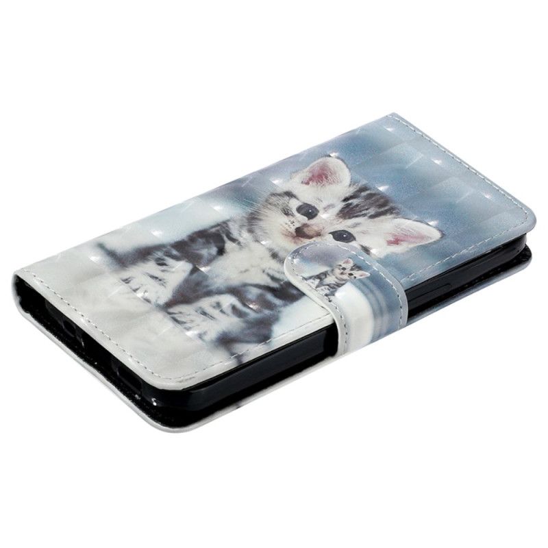 Bescherming Hoesje Samsung Galaxy S24 Plus 5g Katje Met Riempje