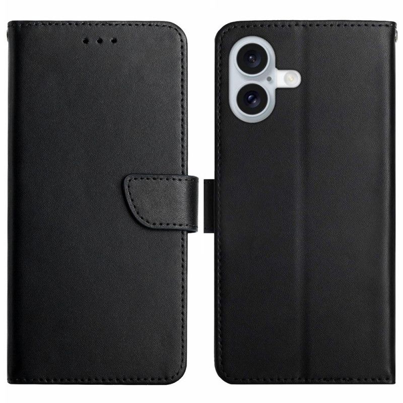 Bescherming Hoesje iPhone 17 Premium Leer