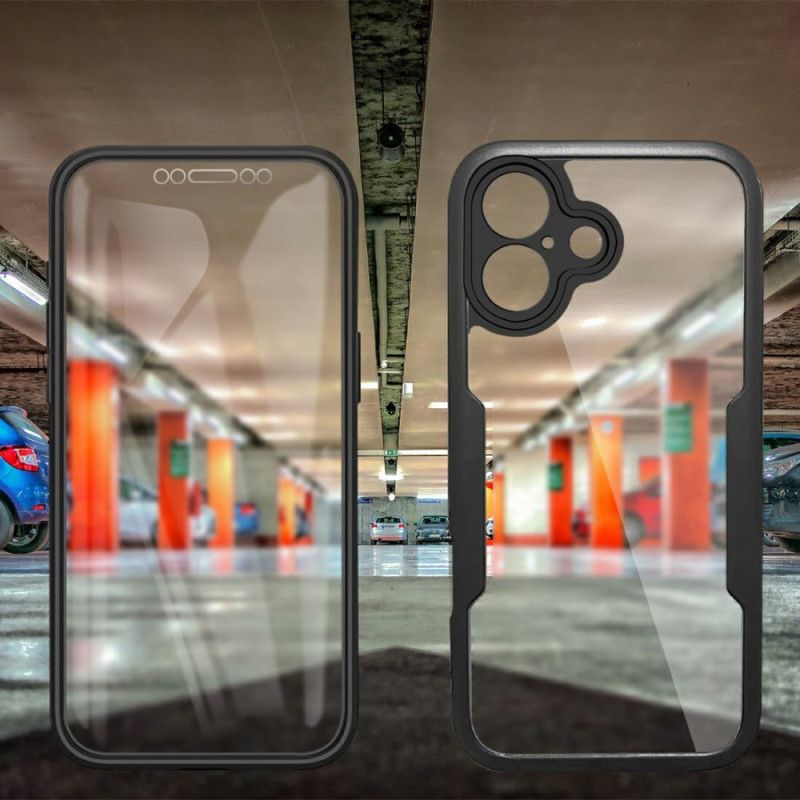 Case Hoesje iPhone 17 Telefoonhoesje 360 Graden Bescherming Transparant