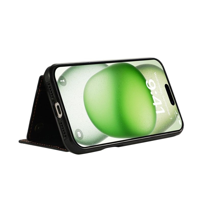 Cover Hoesje iPhone 17 Telefoonhoesje Portemonnee Met Rits