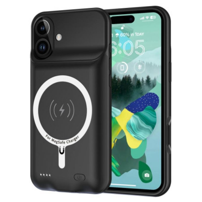 Externe Batterijhoes Van 6000 Mah Voor iPhone 17 Magsafe
