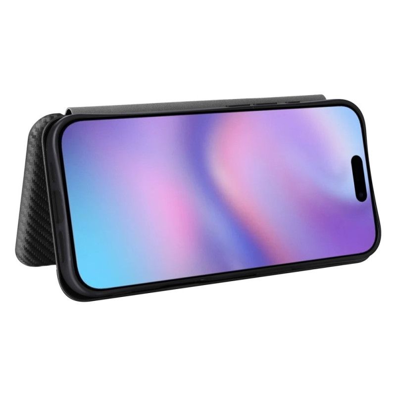 Folio-hoesje iPhone 17 Koolstofvezel