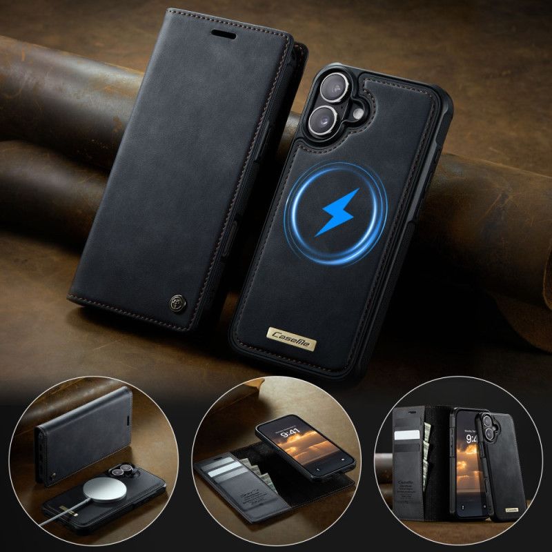 Folio-hoesje iPhone 17 Magsafe-compatibele Afneembare Hoes Met Rfid-bescherming