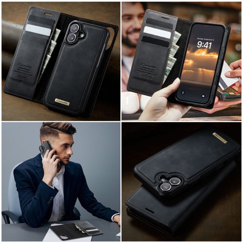 Folio-hoesje iPhone 17 Magsafe-compatibele Afneembare Hoes Met Rfid-bescherming