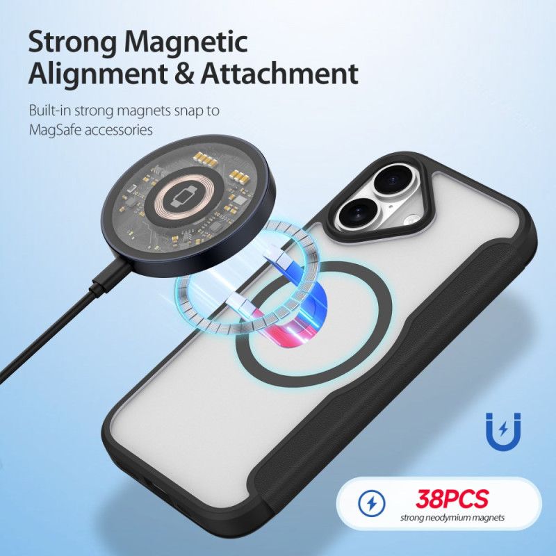 Folio-hoesje iPhone 17 Magsafe Skin X Pro Series Dux Ducis