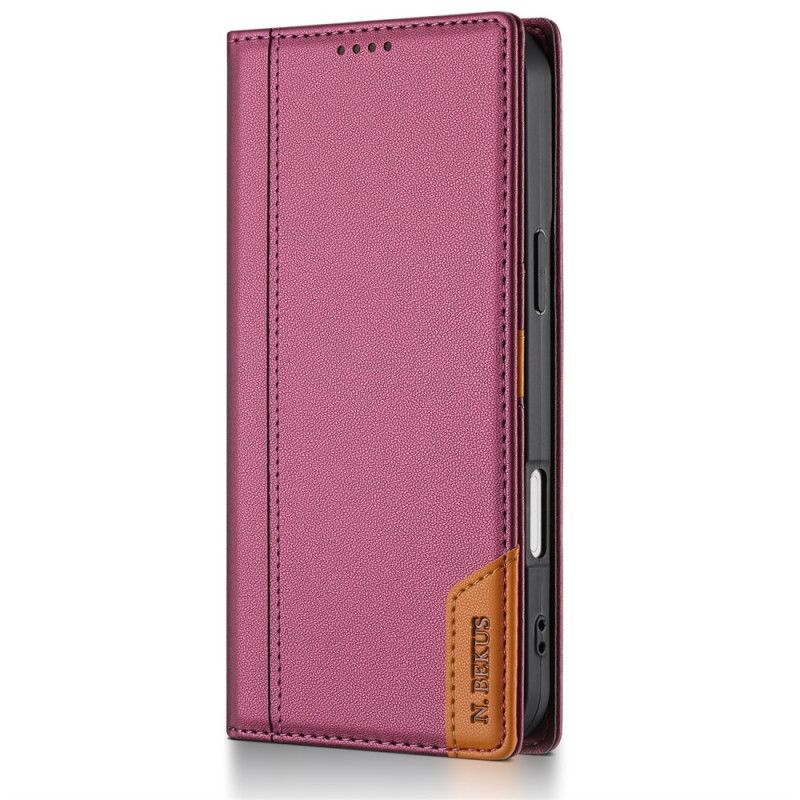 Folio-hoesje iPhone 17 Rfid-blokkering N.bekus