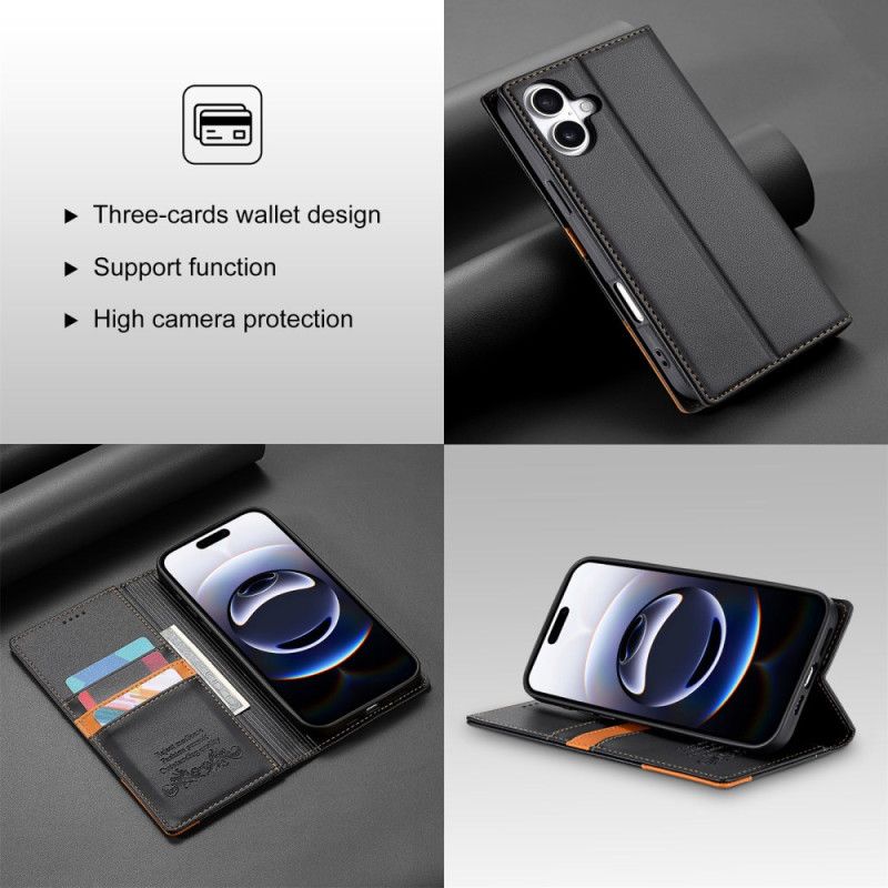 Folio-hoesje iPhone 17 Rfid-blokkering N.bekus