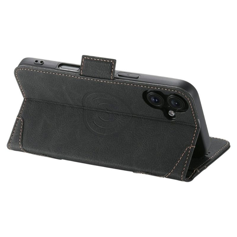 Folio-hoesje iPhone 17 Telefoonhoesje Magsafe-compatibel Premium Retro