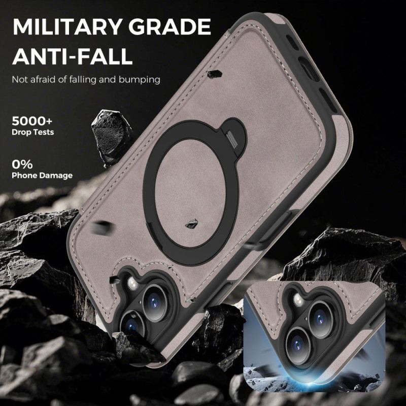 Folio-hoesje iPhone 17 Telefoonhoesje Magsafe-geïntegreerde Rfid-blokkering