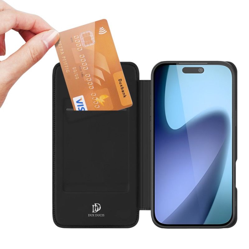 Folio-hoesje iPhone 17 Telefoonhoesje Skin Pro Series Dux Ducis