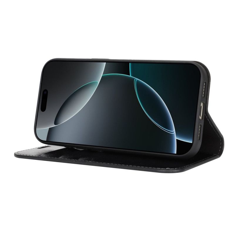 Folio-hoesje Voor iPhone 17 Leer