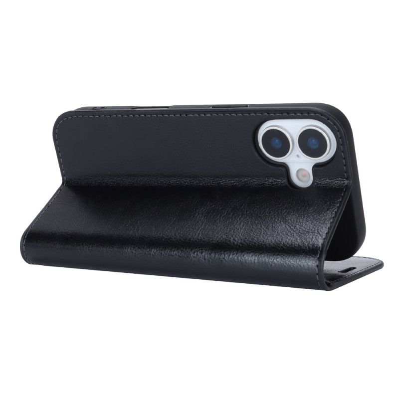 Folio-hoesje Voor iPhone 17 Leer