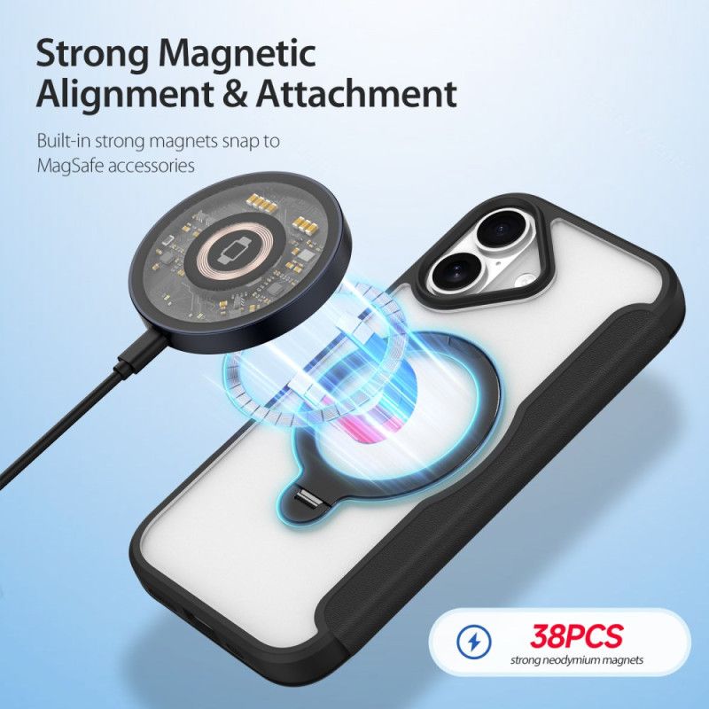 Folio-hoesje Voor iPhone 17 Magsafe Skin X Pro Series Met Dux Ducis Standaard