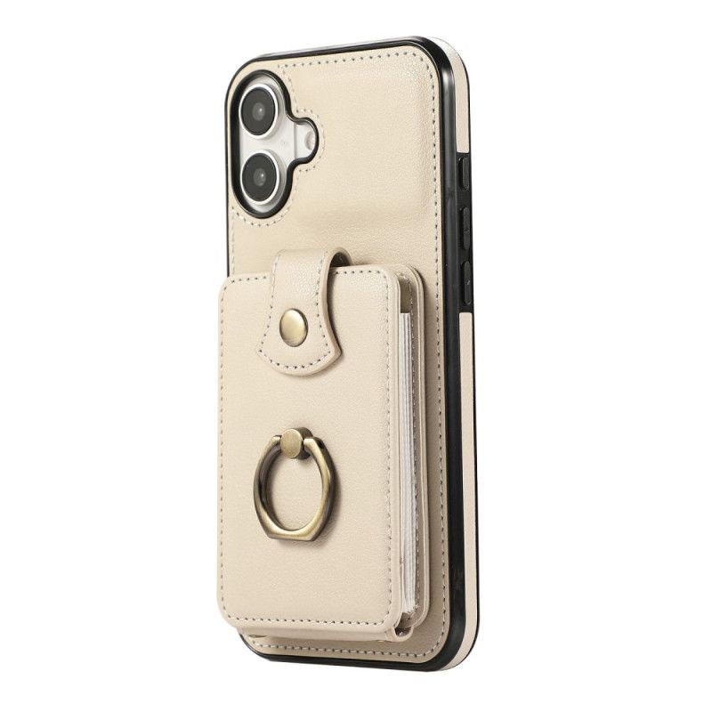 Hoesje iPhone 17 Kaarthouder Voor Meerdere Kaarten En Schouderriem Bescherming Hoesje