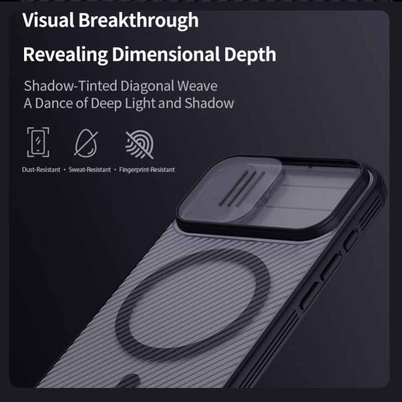 Hoesje iPhone 17 Magsafe Camshield Pro-serie Nillkin