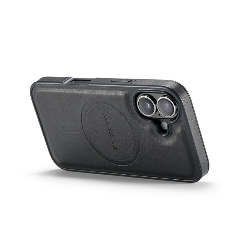 Hoesje iPhone 17 Magsafe Compatibel Met Premium Leerlook