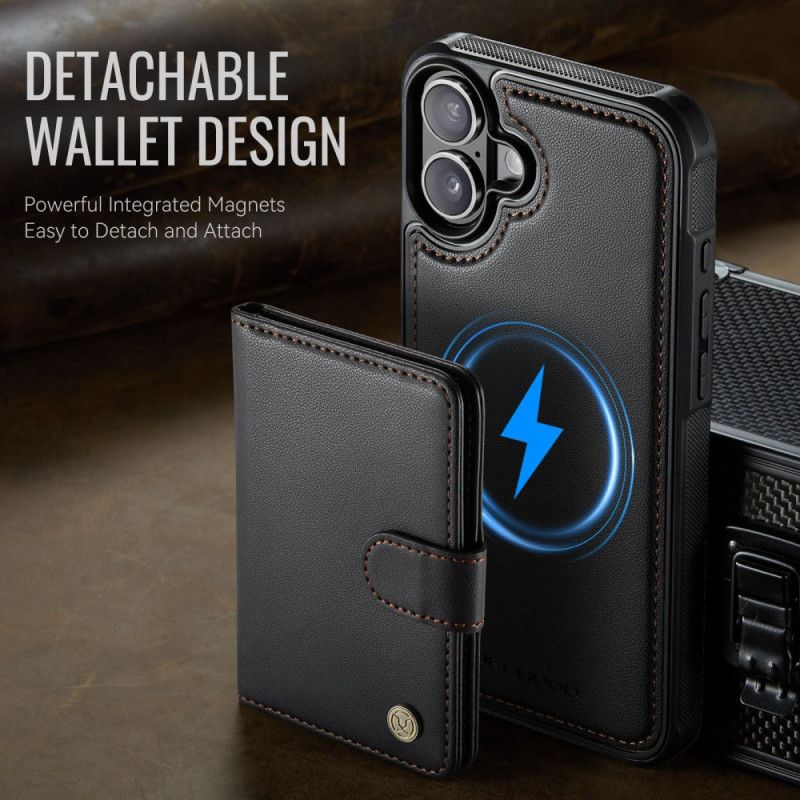 Hoesje iPhone 17 Magsafe Met Afneembare Rfid-kaarthouder