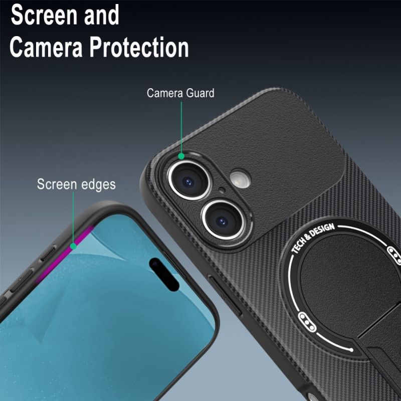 Hoesje iPhone 17 Ultra Duurzaam Met Ingebouwde Standaard Bescherming Hoesje