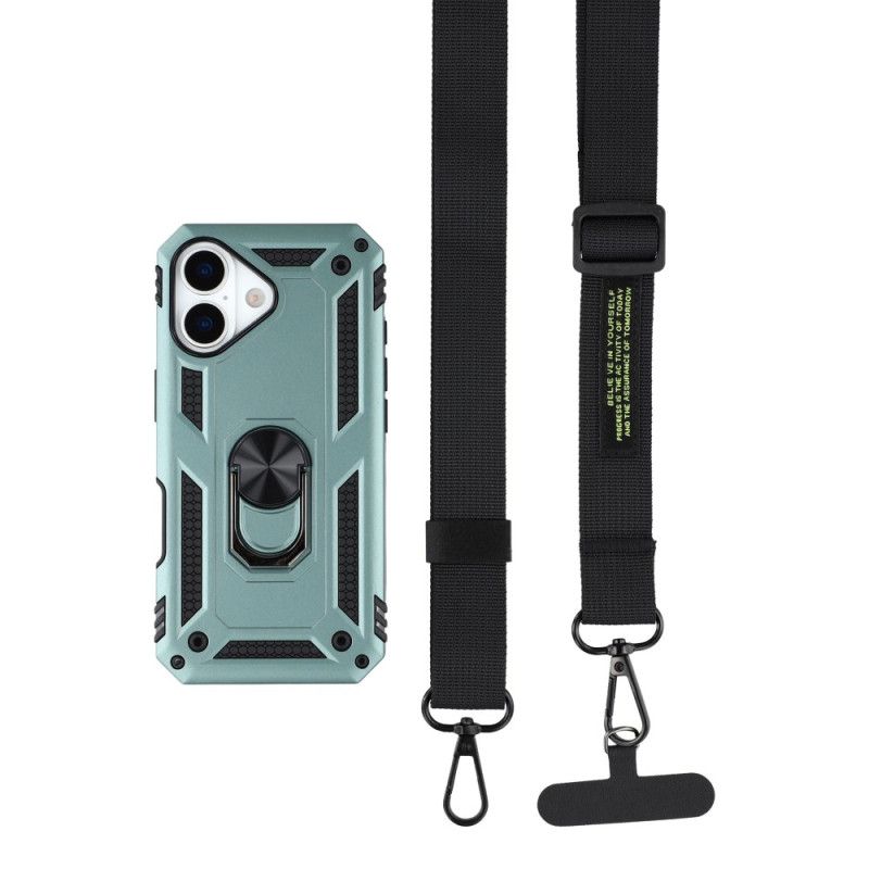 Hoesje Voor iPhone 17 Bescherming Van Militaire Kwaliteit Met Schouderriem