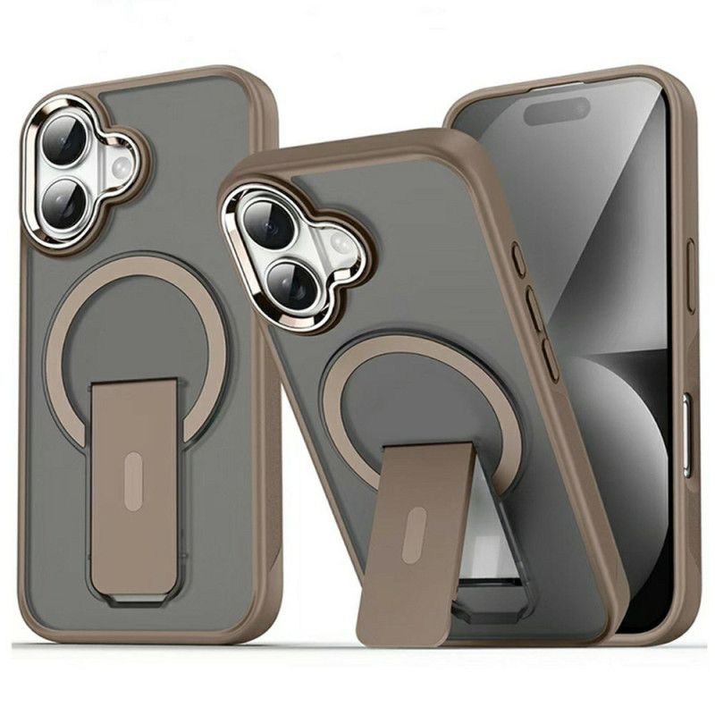 Hoesje Voor iPhone 17 Magsafe-compatibel Met Standaard