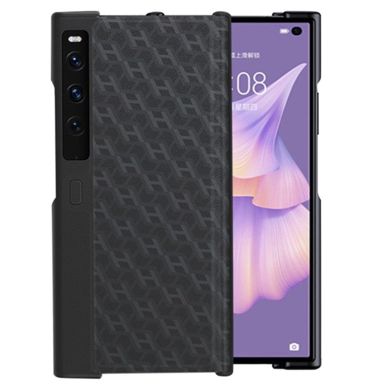 Case Hoesje Huawei Mate XS 2 Telefoonhoesje H-patroon
