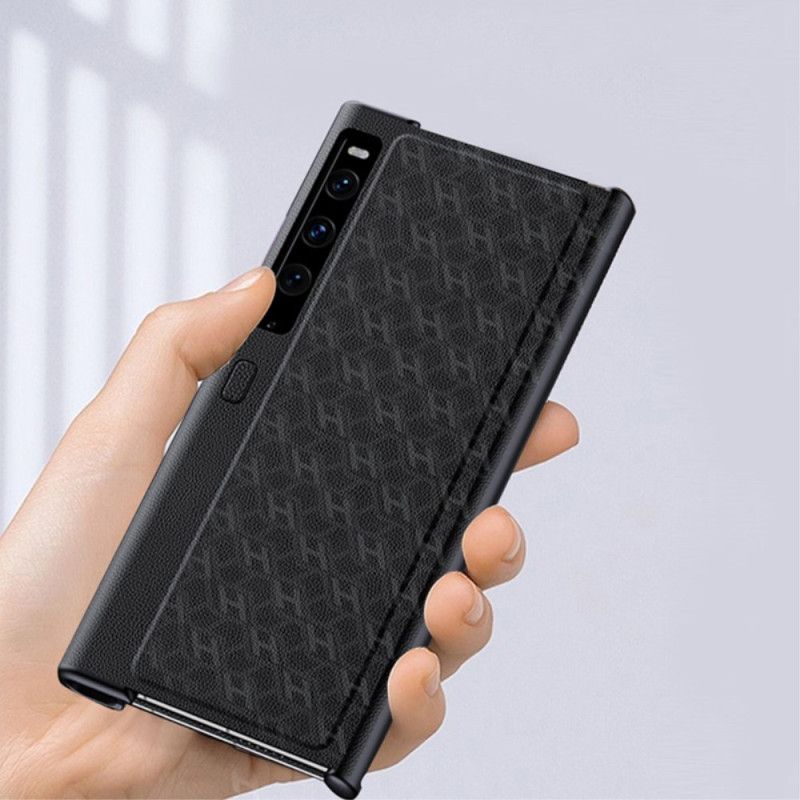 Case Hoesje Huawei Mate XS 2 Telefoonhoesje H-patroon