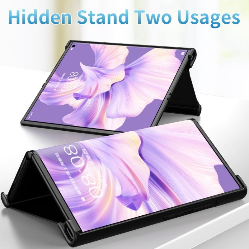 Hoesje Case Huawei Mate XS 2 Telefoonhoesje Leerstijl