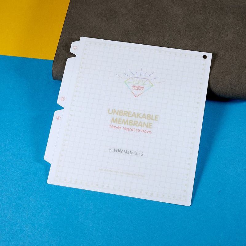 Huawei Mate XS 2 Ultratransparante Siliconen Schermbeschermer