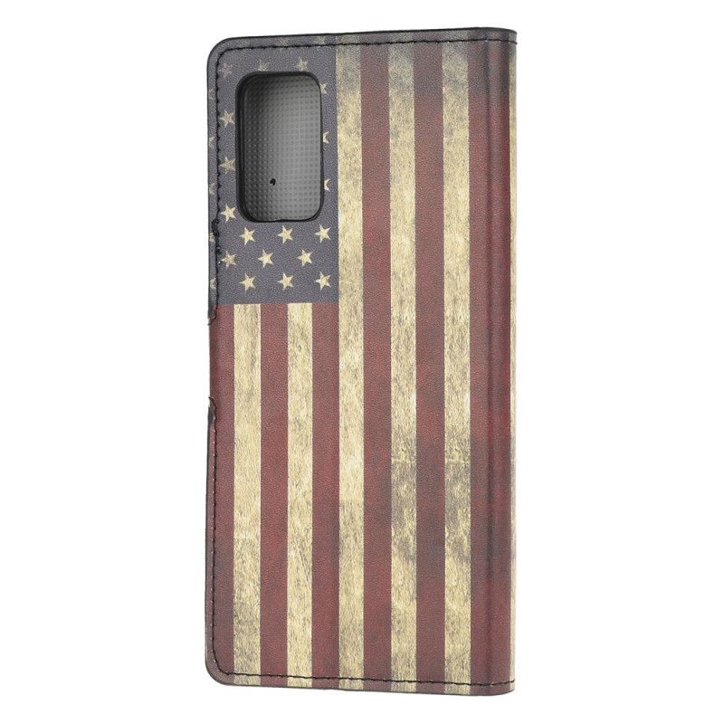Bescherming Hoesje Samsung Galaxy S20 Telefoonhoesje Amerikaanse Vlag