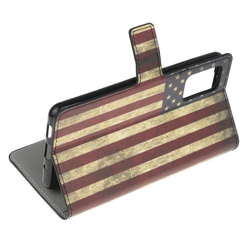 Bescherming Hoesje Samsung Galaxy S20 Telefoonhoesje Amerikaanse Vlag