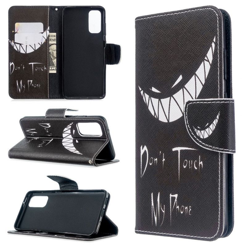 Bescherming Hoesje Samsung Galaxy S20 Telefoonhoesje Duivelse Telefoon