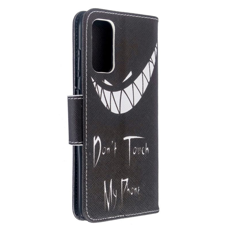 Bescherming Hoesje Samsung Galaxy S20 Telefoonhoesje Duivelse Telefoon