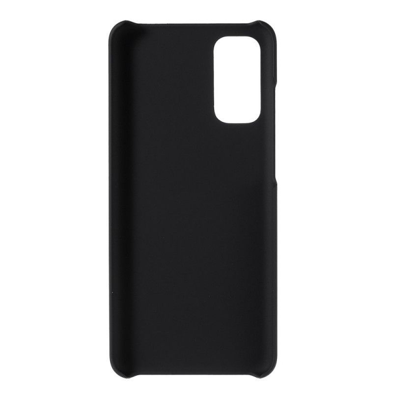 Case Hoesje Samsung Galaxy S20 Donkerblauw Zwart Telefoonhoesje Rubberen Plus