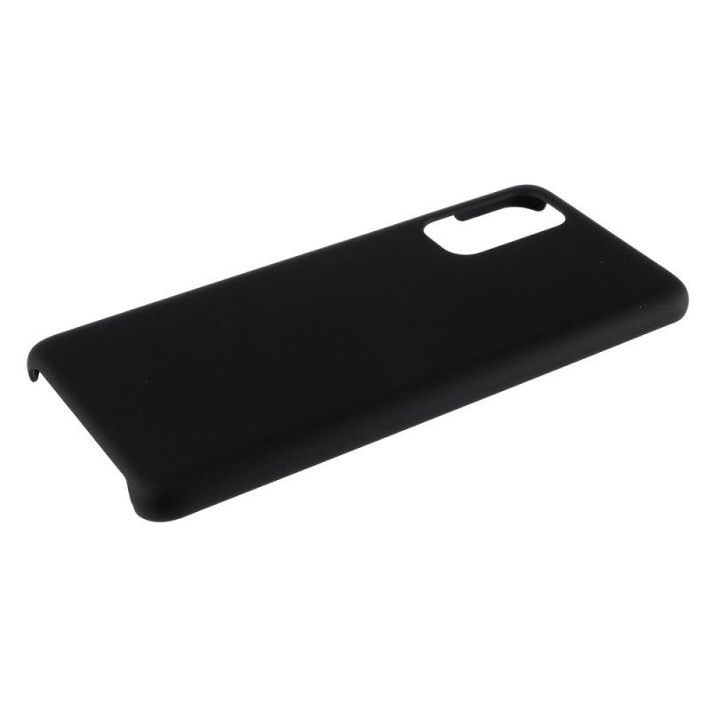 Case Hoesje Samsung Galaxy S20 Donkerblauw Zwart Telefoonhoesje Rubberen Plus