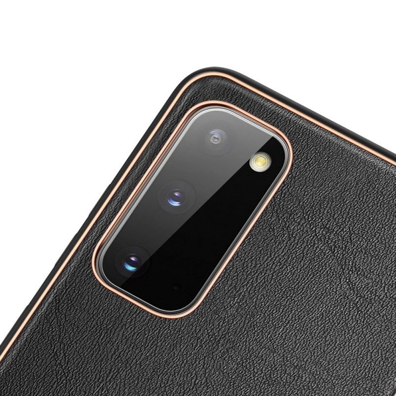 Case Hoesje Samsung Galaxy S20 Rood Zwart Telefoonhoesje Yolo Reeks Dux Ducis