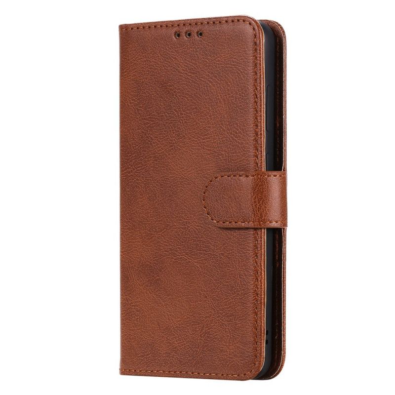 Cover Folio-hoesje Samsung Galaxy S20 Rood Zwart Telefoonhoesje Afneembare Schaal En Riem