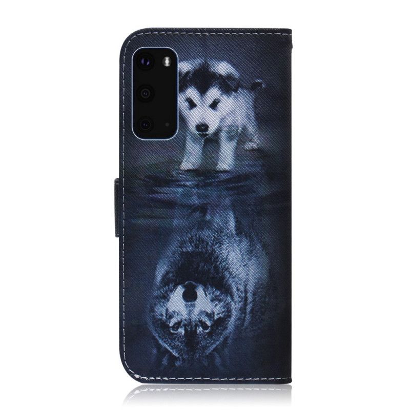 Flip Case Leren Samsung Galaxy S20 Ernesto De Wolf