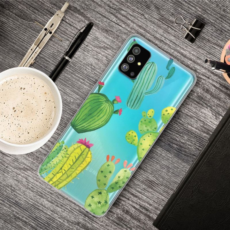 Hoesje Samsung Galaxy S20 Aquarel Cactus