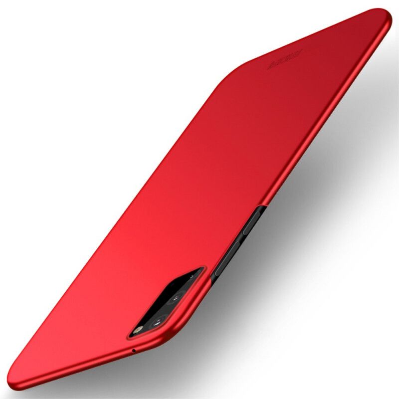Hoesje Samsung Galaxy S20 Rood Zwart Mofi