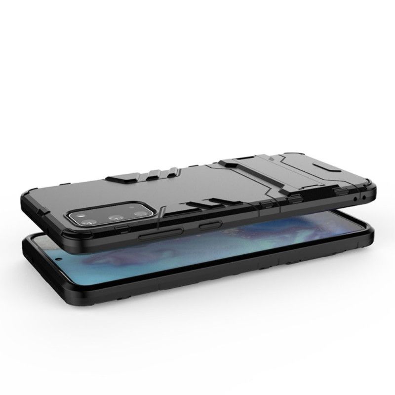Hoesje Samsung Galaxy S20 Rood Zwart Sterke Tong