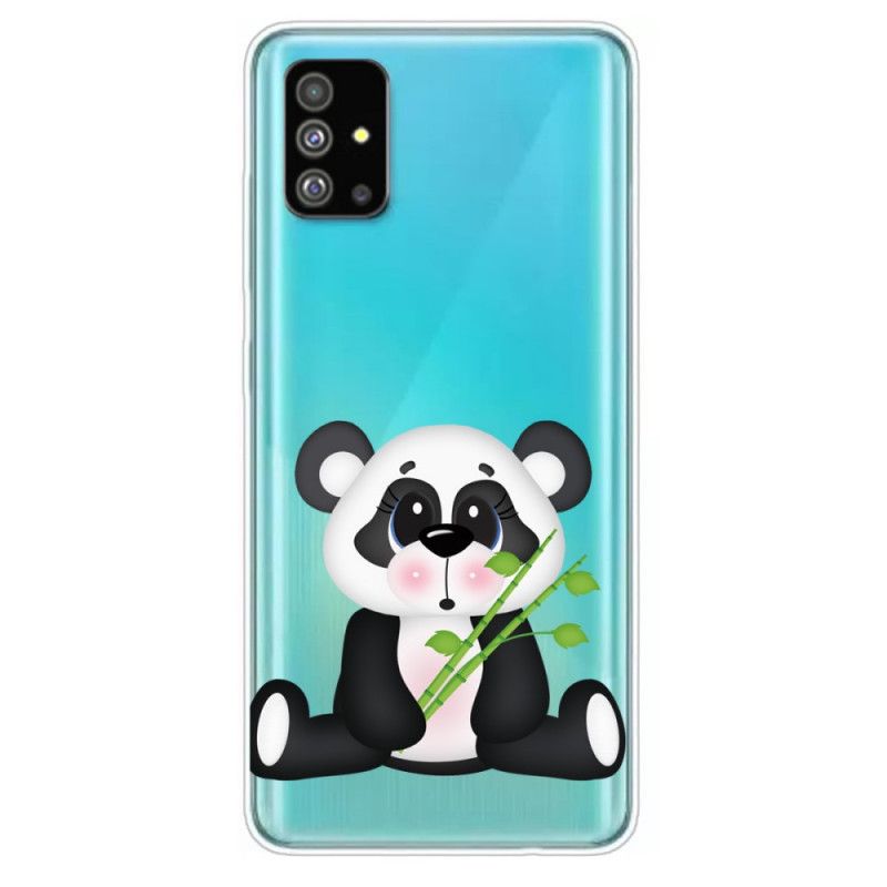 Hoesje Samsung Galaxy S20 Transparante Droevige Panda